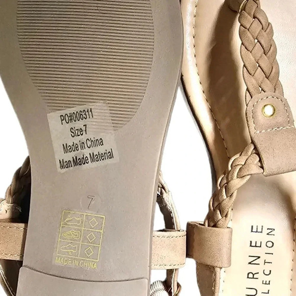 Journee Collection Genevive Women's Sandals Size 7‎ - Picture 6 of 8